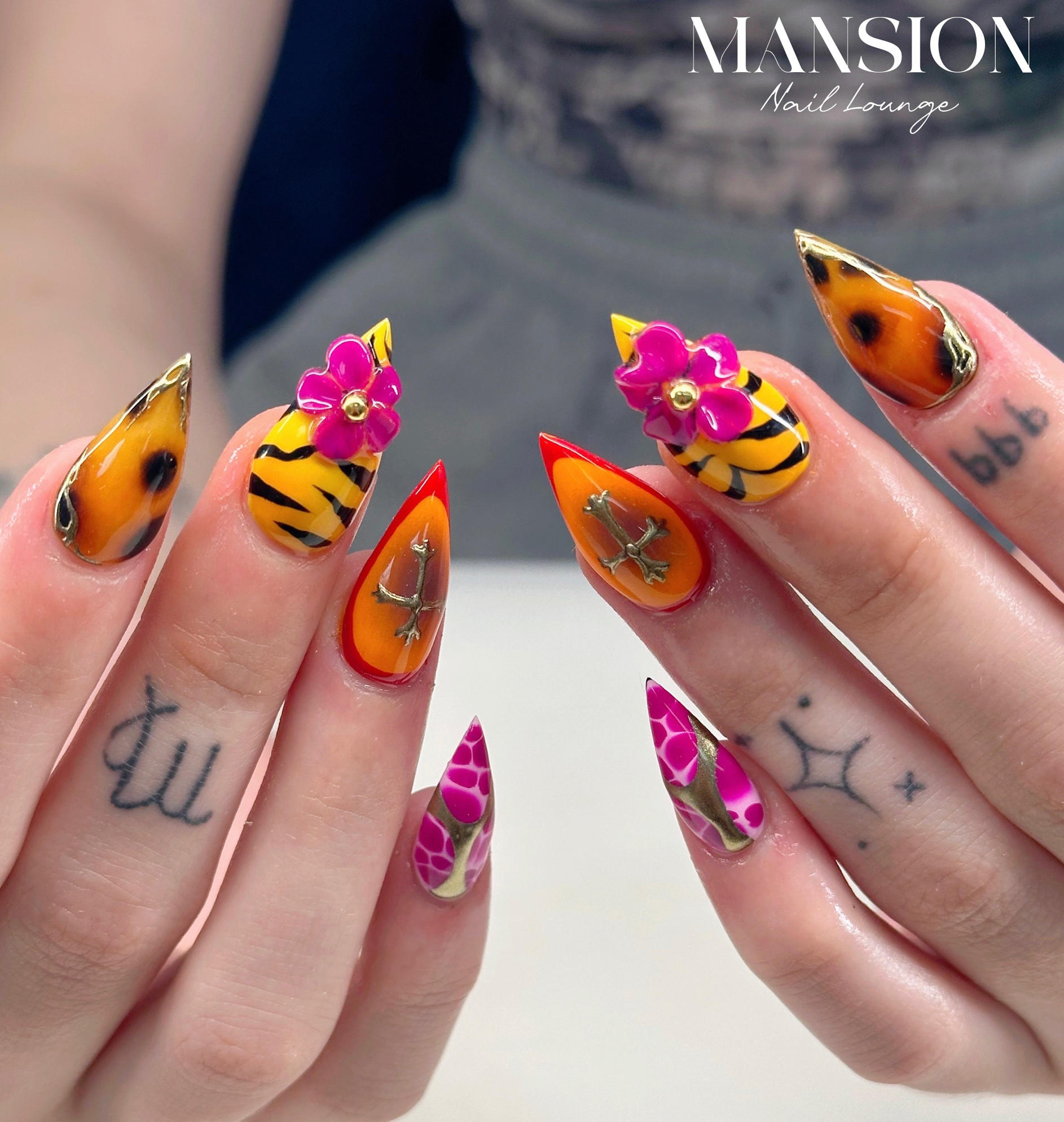Nail art design collection